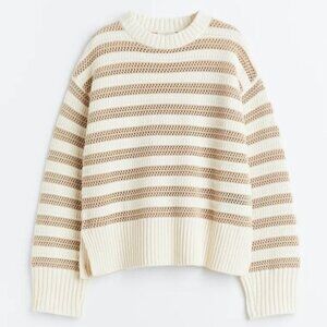 Hole-knit Sweater H&M